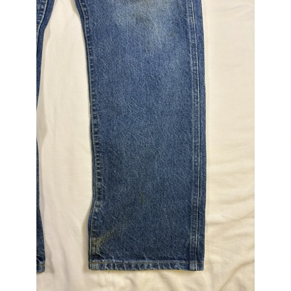 Vintage Lee Rider Jeans Mens 36x30 Heritage 90s 100% Cotton Straight Made in USA